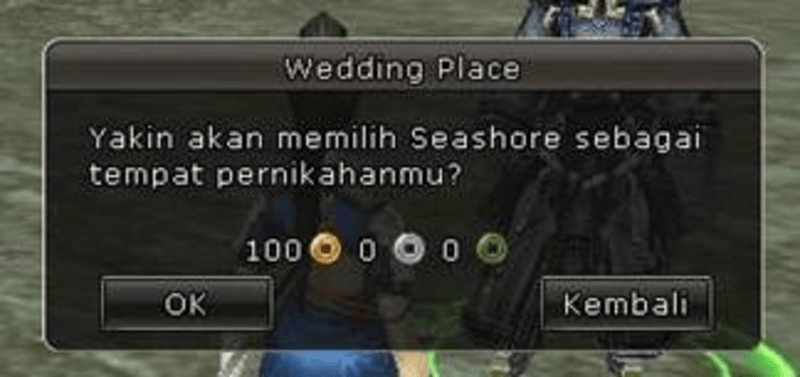 Biaya Pernikahan di 3Kingdom Online